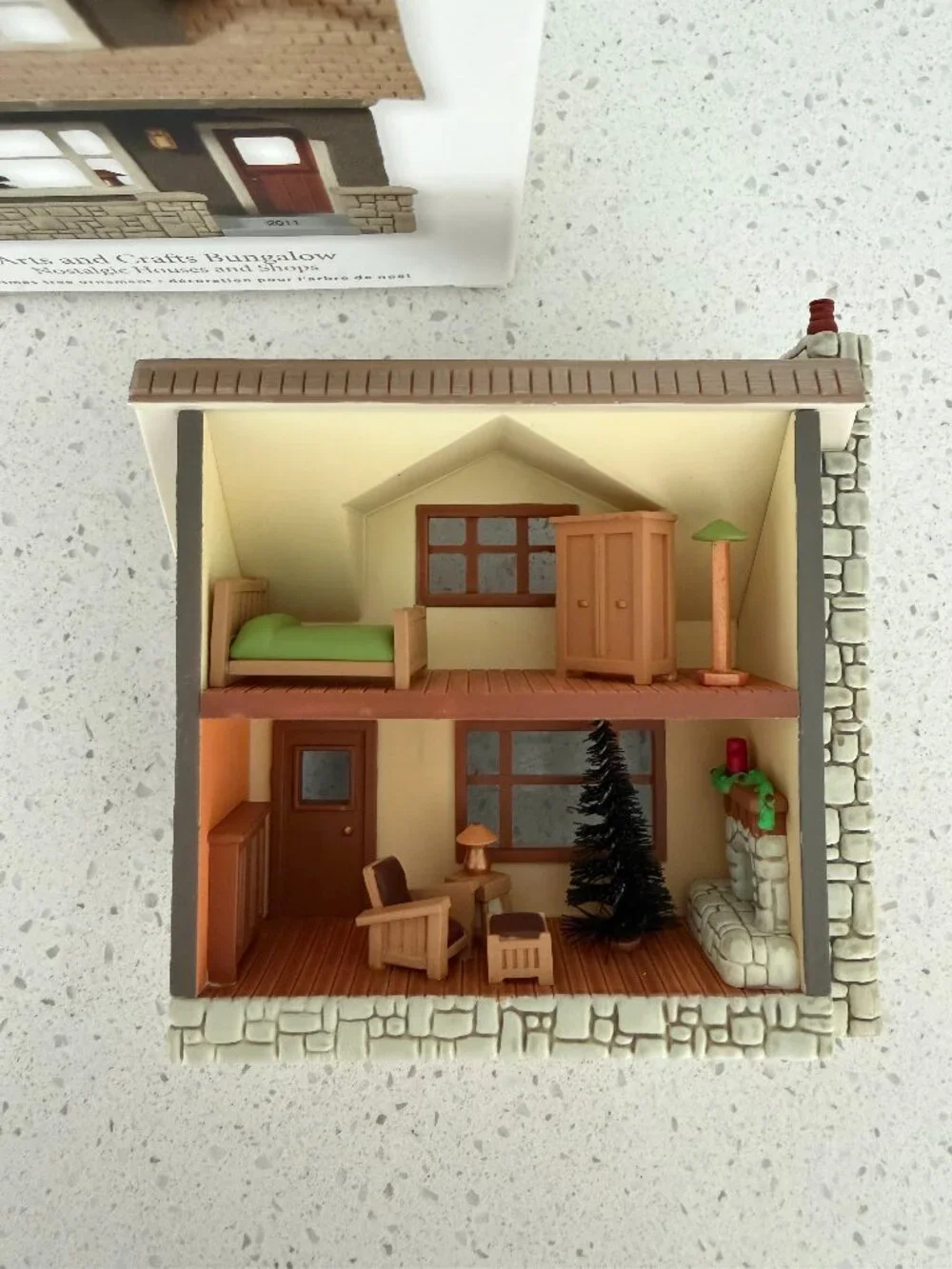Hallmark Ornament Nostalgic Houses and Shops Arts and Crafts Bungalow #28